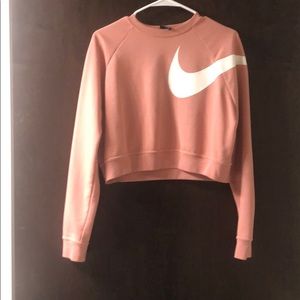 Nike crop sweatshirt